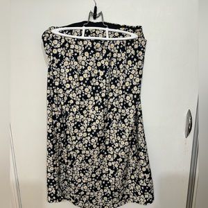 Floral Midi Skirt